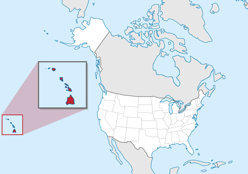 Hawaii in the USA