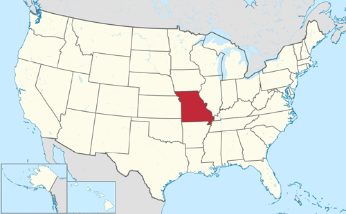 Missouri in the USA Missouri in the USA